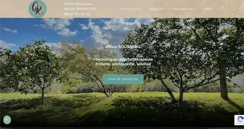 Site psychologue Briançon création web